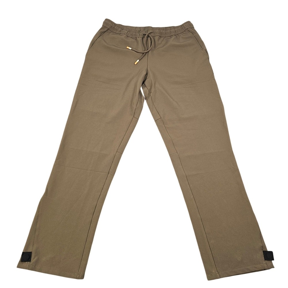 Fielder by Bonobos Mens Technical Pants Olive‎ Green Drawstring Size M 30x30